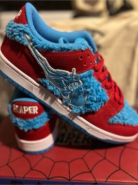 Soleboy Air Reaper "Spider-Man" Dunk Low - Brand New With Box - Size 9
